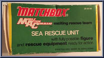 Sea Rescue Unit from Mobile Action Command - Basic Series manufactured by Matchbox [Front]
