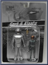 Gort & Klaatu from Monstarz - Basic Series manufactured by Amok Time [Front]