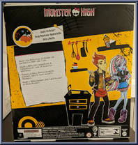 Heath Burns & Abbey Bominable from Monster High - Classroom manufactured by Mattel [Back]