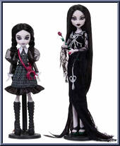 Addams Family (Morticia / Wednesday) Action Figure