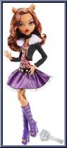 Clawdeen Wolf from Monster High - Frightfully Tall Ghouls manufactured by Mattel [Loose]