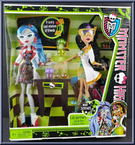 Lab Partners (Cleo De Nile & Ghoulia Yelps) from Monster High - Classroom manufactured by Mattel [Front]
