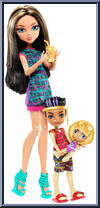 Cleo de Nile / Lux de Nile / Sandy de Nile from Monster High - Monster Family manufactured by Mattel [Loose]