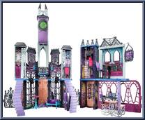 Deadluxe High School from Monster High - Playsets manufactured by Mattel [Loose]