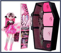 Draculaura (Fearidescent) from Monster High - Skulltimate Secrets manufactured by Mattel [Loose]