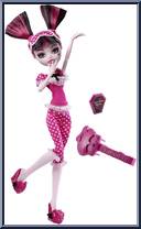 Draculaura from Monster High - Dead Tired manufactured by Mattel [Loose]