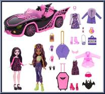 Eeekend Getaway (Draculaura / Clawdeen Wolf) from Monster High - Playsets manufactured by Mattel [Loose]