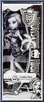 Frankie Stein (Black & White) from Monster High - Skull Shores manufactured by Mattel [Front]