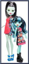 Frankie Stein / Alivia Stein from Monster High - Monster Family manufactured by Mattel [Loose]
