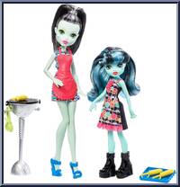 Frankie Stein / Alivia Stein from Monster High - Monster Family manufactured by Mattel [Loose]