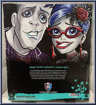 Sloman "Slo Mo" Mortavitch / Ghoulia Yelps from Monster High - Love's Not Dead manufactured by Mattel [Back]