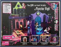 High School from Monster High - Playsets manufactured by Mattel [Front]