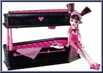 Jewelry Box Coffin (Draculaura) from Monster High - Dead Tired manufactured by Mattel [Loose]
