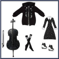 Paint It Black Fashion Pack from Monster High - Monster High x Wednesday manufactured by Mattel [Loose]