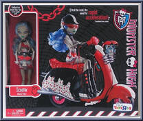 Scooter (Ghoulia Yelps) from Monster High - Playsets manufactured by Mattel [Front]