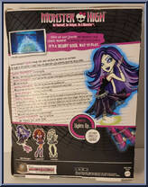 Spectra Vondergeist from Monster High - Ghoul's Alive! manufactured by Mattel [Back]
