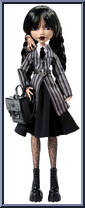 Wednesday Addams from Monster High - Monster High x Wednesday manufactured by Mattel [Loose]