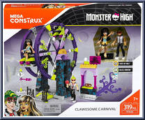 Clawesome Carnival (Cleo de Nile / Deuce Gorgon) from Monster High - Playsets manufactured by Mega Bloks [Front]