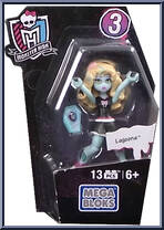 Lagoona Blue from Monster High - Ghouls Skullection 3 manufactured by Mega Bloks [Front]