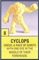 Cyclops from Monster in My Pocket - Series 1 manufactured by Matchbox [Loose]