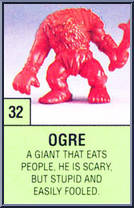 Ogre from Monster in My Pocket - Series 1 manufactured by Matchbox [Loose]