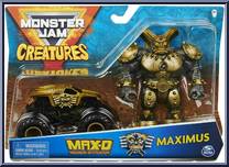 Max-D / Maximus (Gold) from Monster Jam - Creatures - Basic Series manufactured by Spinmaster [Front]