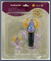 Martians (Parent and Child) from Moomin - Series 4 manufactured by Medicom [Front]