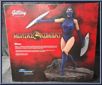 Kitana from Mortal Kombat - Gallery Diorama manufactured by Diamond Select [Back]