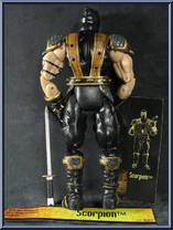 Scorpion from Mortal Kombat - Series 1 - Deception manufactured by Jazwares [Loose]