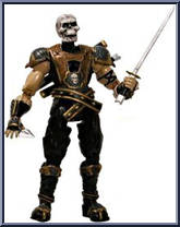 Scorpion (Skull Head) from Mortal Kombat - Exclusives manufactured by Jazwares [Loose]