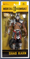 Shao Kahn (Silver Skin Armor) from Mortal Kombat - Mortal Kombat 11 manufactured by McFarlane [Front]