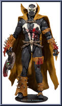 Spawn (Classic Bloody) from Mortal Kombat - Mortal Kombat 11 manufactured by McFarlane [Loose]