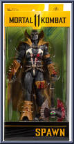Spawn (Classic Bloody) from Mortal Kombat - Mortal Kombat 11 manufactured by McFarlane [Front]