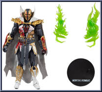 Spawn (Malefik Skin) (Bloody) from Mortal Kombat - Mortal Kombat 11 manufactured by McFarlane [Loose]