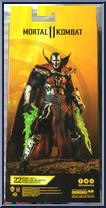 Spawn (Malefik Skin) from Mortal Kombat - Mortal Kombat 11 manufactured by McFarlane [Back]