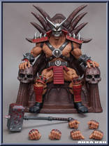 Shao Kahn (Throne) from Mortal Kombat - Basic Series manufactured by Storm Collectibles [Loose]