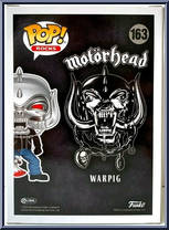 Warpig from Motorhead - Pop! Vinyl Figures manufactured by Funko [Back]