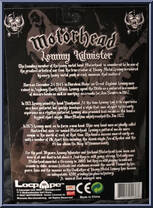 Lemmy Kilmister from Motorhead - Basic Series manufactured by LocoApe [Back]