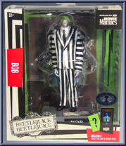 Bob the Shrinker (Striped Suit) (Platinum) from Movie Maniacs (2023) - Beetlejuice manufactured by McFarlane [Front]