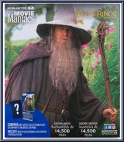 Gandalf the Grey from Movie Maniacs (2023) - Lord of the Rings manufactured by McFarlane [Back]