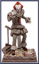 Pennywise from Movie Maniacs (2023) - IT manufactured by McFarlane [Loose]