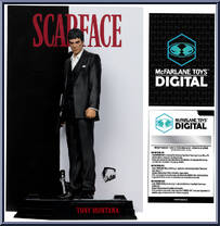 Tony Montana from Movie Maniacs (2023) - Scarface manufactured by McFarlane [Loose]