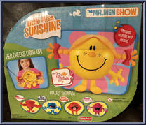 Little Miss Sunshine from Mr. Men Little Miss - Plush manufactured by Fisher-Price [Back]