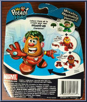 Hulk from Mr. Potato Head - Marvel - Mashable manufactured by Hasbro [Back]