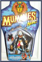 Nefertina from Mummies Alive - Forces of Good manufactured by Kenner [Front]