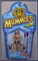 Evil Shabti Trooper from Mummies Alive - Forces of Evil manufactured by Kenner [Front]