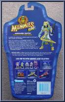 Wizard Rath from Mummies Alive - Forces of Good manufactured by Kenner [Back]