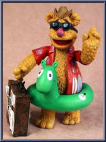 Fozzie (Vacation) from Muppet Show - Exclusives manufactured by Palisades [Loose]