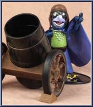 Gonzo (Crash Helmet) (Wizard Universe) from Muppet Show - Exclusives manufactured by Palisades [Loose]