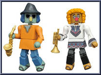 Zoot / Lips from Muppets - Minimates - Series 3 manufactured by Diamond Select [Loose]